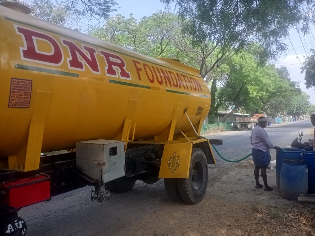 DNR water tanker